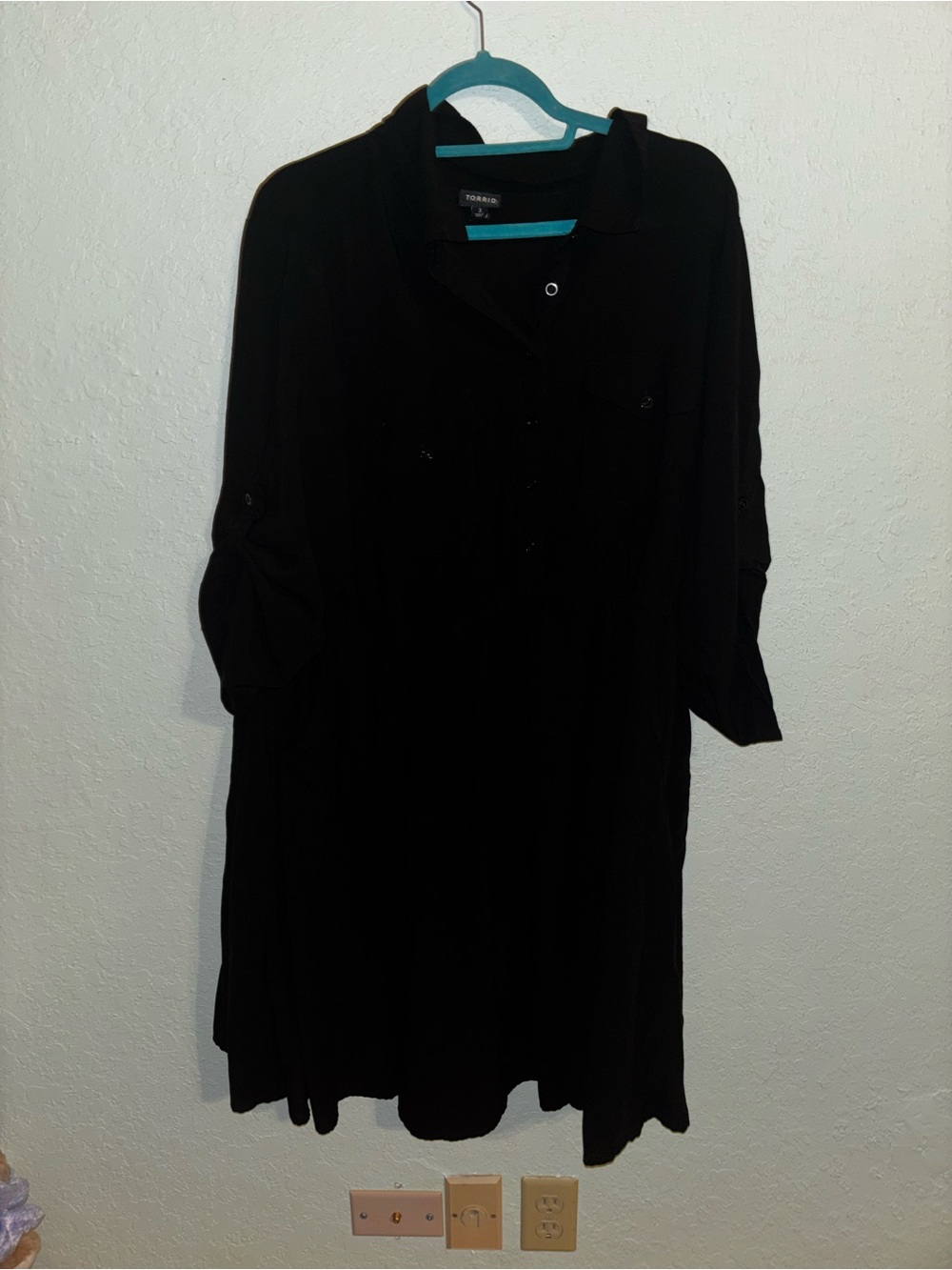 Black Collared Dress